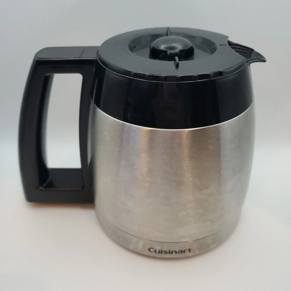 Cuisinart Stainless Steel Coffee Carafe Replacement 12 Cup Thermal